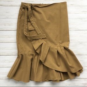 Who What Wear Ruffle Skirt